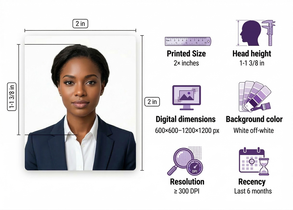 US Passport Photo Specifications